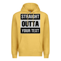 Antique Gold Straight Outta Your Text Premium Hoodie - Bettercallsaul