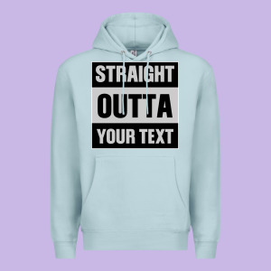 Straight Outta Your Text Premium Hoodie Designed By Bettercallsaul