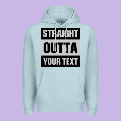 Straight Outta Your Text Premium Hoodie Designed By Bettercallsaul