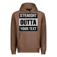 Chestnut Straight Outta Your Text Premium Hoodie - Bettercallsaul