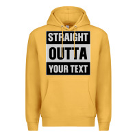 Mustard Straight Outta Your Text Premium Hoodie - Bettercallsaul