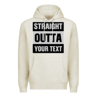 Oatmeal Heather Straight Outta Your Text Premium Hoodie - Bettercallsaul
