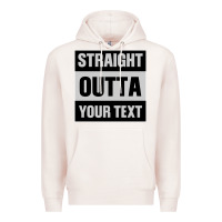 Pale Pink Straight Outta Your Text Premium Hoodie - Bettercallsaul