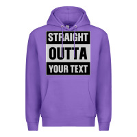 Purple Straight Outta Your Text Premium Hoodie - Bettercallsaul