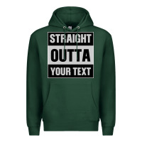 Sports Green Straight Outta Your Text Premium Hoodie - Bettercallsaul