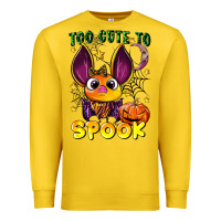 Lemon too cute to spook Premium Sweatshirt - LillyAllenDesigns