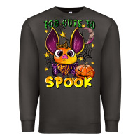Smoke too cute to spook Premium Sweatshirt - LillyAllenDesigns