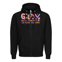 Black god is greater than the highs and lows Zipper Hoodie - MaliasSmallBusiness
