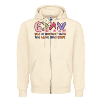 Sandshell god is greater than the highs and lows Zipper Hoodie - MaliasSmallBusiness