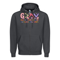 Smoke god is greater than the highs and lows Zipper Hoodie - MaliasSmallBusiness