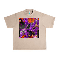 French Oak halloween witch seamless pattern Urban Heavy Tee - BundleAndBundleShop