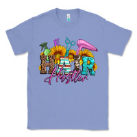 Colony Blue hair hustler hairstylist Classic Tee - Artiststas