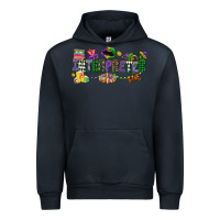 Navy interpreter mardi gras Urban Hoodie - CowGirlArtShop