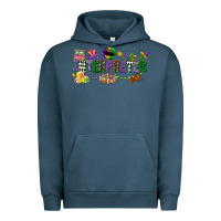 Pigment Midnight Navy interpreter mardi gras Urban Hoodie - CowGirlArtShop