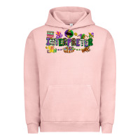 Pigment Salmon interpreter mardi gras Urban Hoodie - CowGirlArtShop