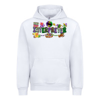 White interpreter mardi gras Urban Hoodie - CowGirlArtShop