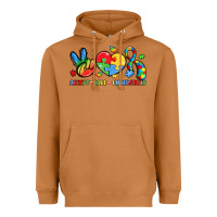 Meerkat accept love understand Heavyweight Hoodie - LillyAllenDesigns