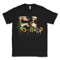Black florida state cowhide serape cactus Classic Tee - RanaPortraitStore
