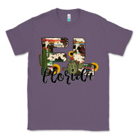 Lavender florida state cowhide serape cactus Classic Tee - RanaPortraitStore