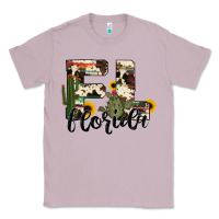 Lilac florida state cowhide serape cactus Classic Tee - RanaPortraitStore