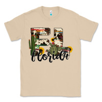 Mushroom florida state cowhide serape cactus Classic Tee - RanaPortraitStore
