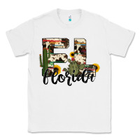 White florida state cowhide serape cactus Classic Tee - RanaPortraitStore