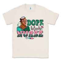Natural afro  nurse dope black Classic Tee - AdoDesignShop