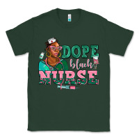 Sports Green afro  nurse dope black Classic Tee - AdoDesignShop