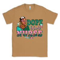 Toasted Coconut afro  nurse dope black Classic Tee - AdoDesignShop