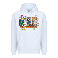 White difference maker paraprofessional Premium Hoodie - JahusDesignShop