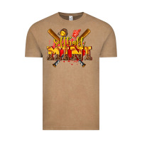 Vintage Coffee softball mini Vintage Tee - AdoDesignShop