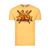 Vintage Mustard softball mini Vintage Tee - AdoDesignShop