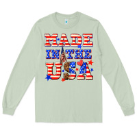 Matcha made in the usa Long Sleeve Tee - NancyCooperArtShop