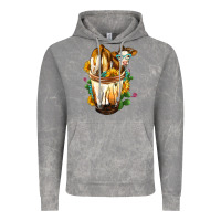 Cloud Rock simmental cow bobba cup Vintage Hoodie - FaDigitalArtStudio