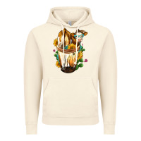 Vintage Artic simmental cow bobba cup Vintage Hoodie - FaDigitalArtStudio