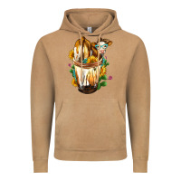 Vintage Camel simmental cow bobba cup Vintage Hoodie - FaDigitalArtStudio