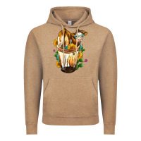 Vintage Coffee simmental cow bobba cup Vintage Hoodie - FaDigitalArtStudio