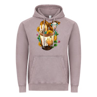 Vintage Zinc simmental cow bobba cup Vintage Hoodie - FaDigitalArtStudio