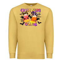 Antique Gold candy corn cute Premium Sweatshirt - LillyAllenDesigns
