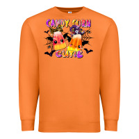 Carrot candy corn cute Premium Sweatshirt - LillyAllenDesigns