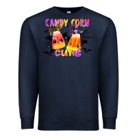 Navy candy corn cute Premium Sweatshirt - LillyAllenDesigns