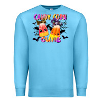 Ocean Blue candy corn cute Premium Sweatshirt - LillyAllenDesigns