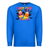 True Royal candy corn cute Premium Sweatshirt - LillyAllenDesigns