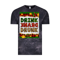 Cloud Black Christmas Drink Drank Drunk Vintage Tee - Artiststas