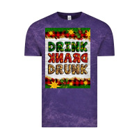 Cloud Purple Christmas Drink Drank Drunk Vintage Tee - Artiststas