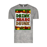 Cloud Rock Christmas Drink Drank Drunk Vintage Tee - Artiststas