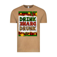 Vintage Camel Christmas Drink Drank Drunk Vintage Tee - Artiststas