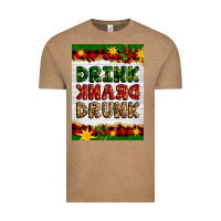 Vintage Coffee Christmas Drink Drank Drunk Vintage Tee - Artiststas