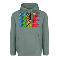Sage autism mom lightning bolt Heavyweight Hoodie - LillyAllenDesigns