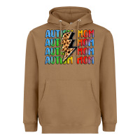 Toasted Coconut autism mom lightning bolt Heavyweight Hoodie - LillyAllenDesigns